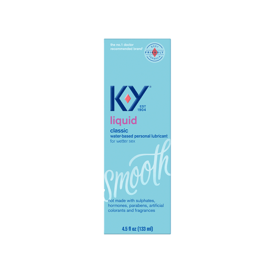 K-Y Liquid Water Based Personal Lubricant (Body Friendly Formula)