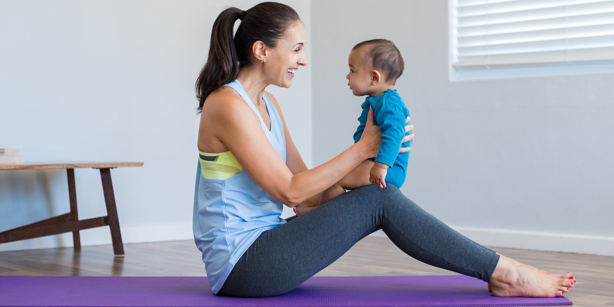 5 Yoga Poses to Manage New Baby Stress