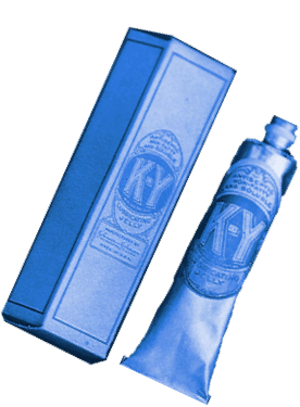 Tube of K-Y lube from 1904