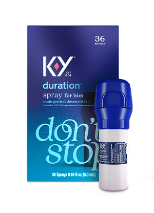 K-Y Duration Spray for him