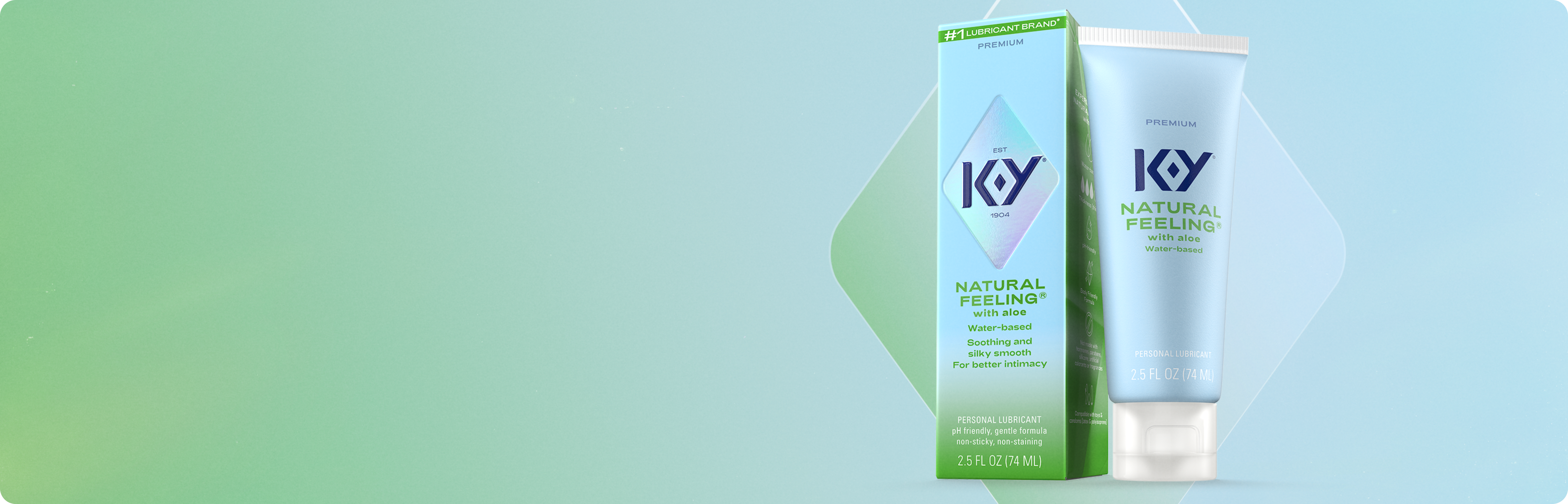 Natural Feeling<br>with Aloe Vera