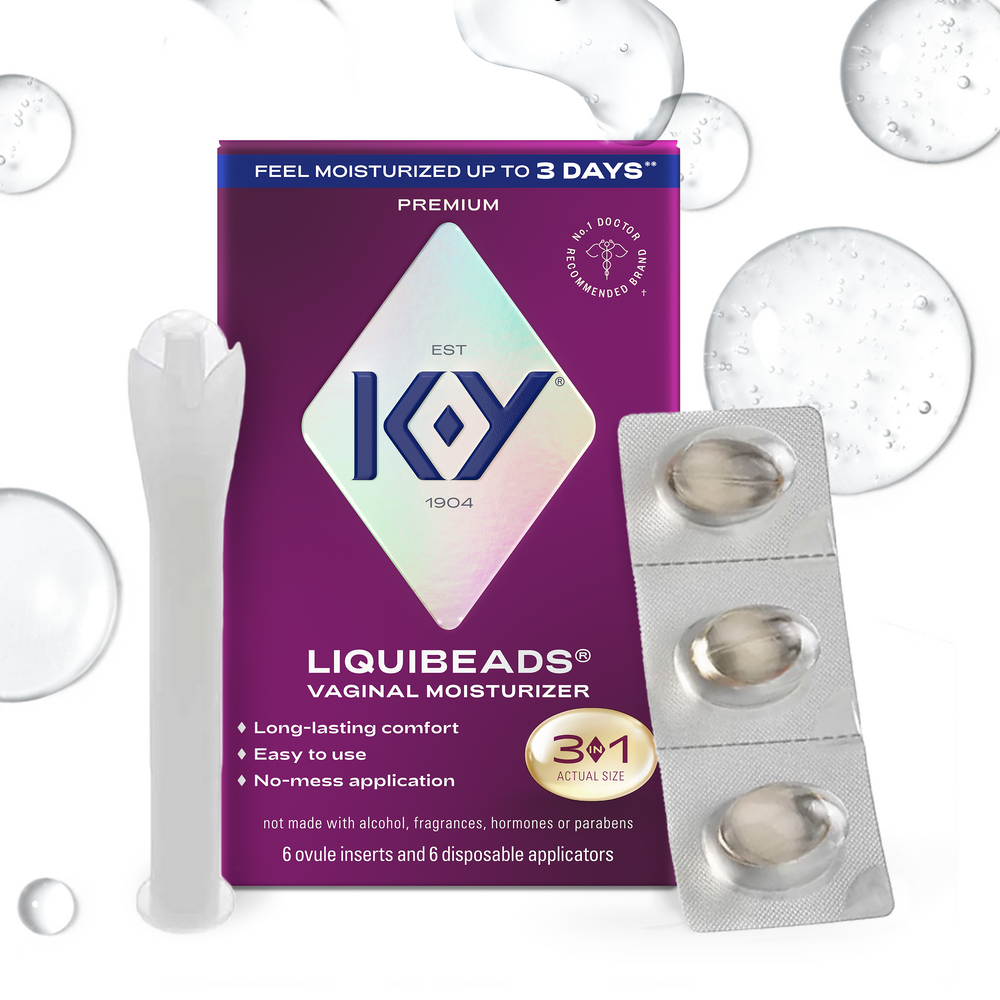 K-Y® Liquibeads Vaginal Moisturizer & Lube