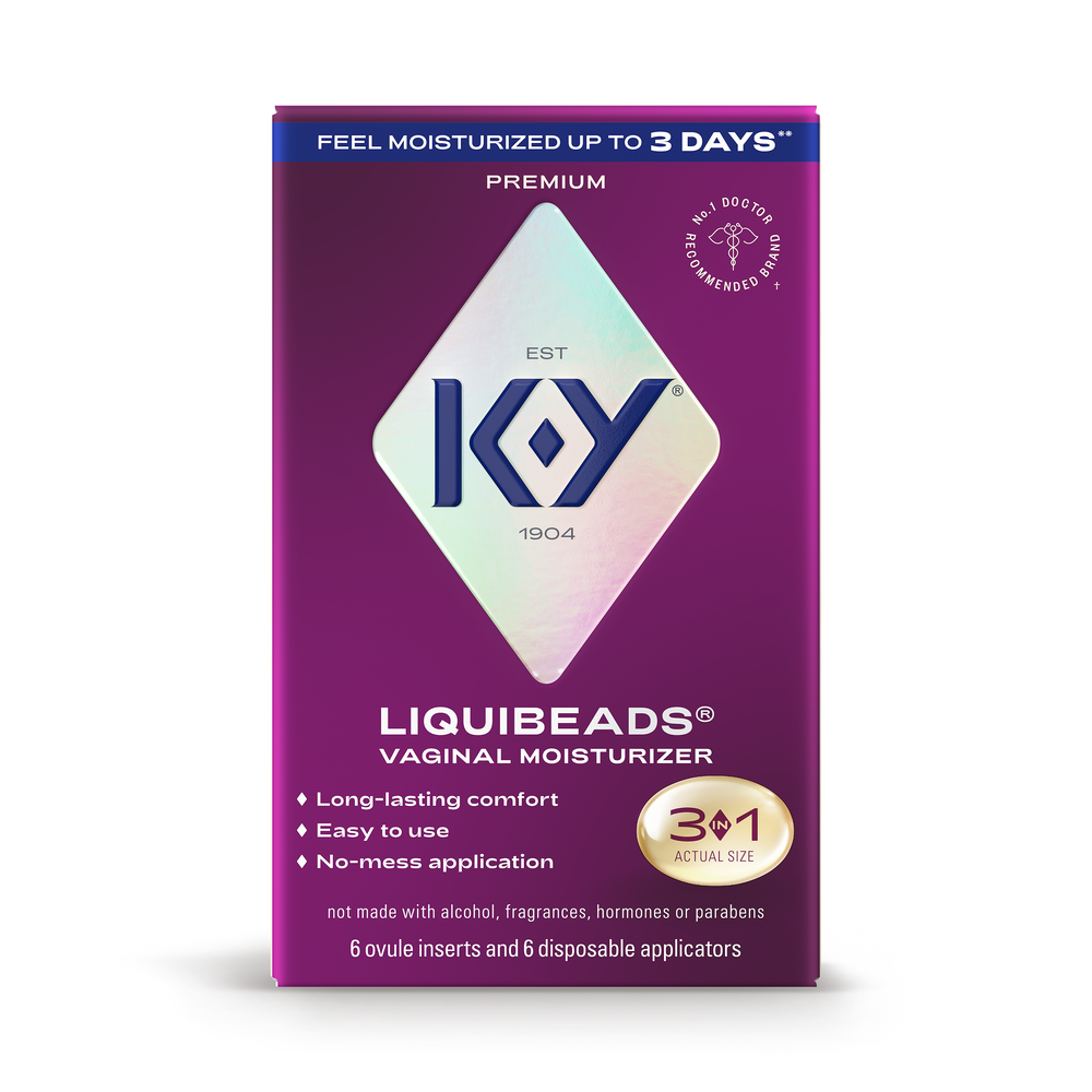 K-Y® Liquibeads Vaginal Moisturizer & Lube