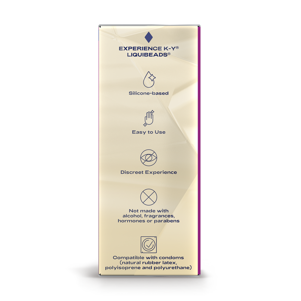 K-Y® Liquibeads Vaginal Moisturizer & Lube