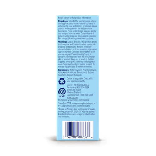 K-Y Ultragel Water Based Personal Lubricant (Body Friendly Formula)
