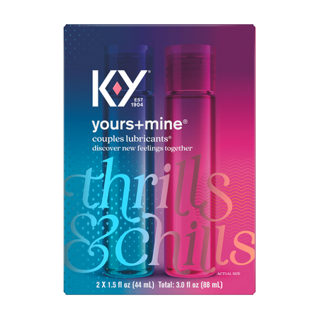 KY Yours+mine lubricant