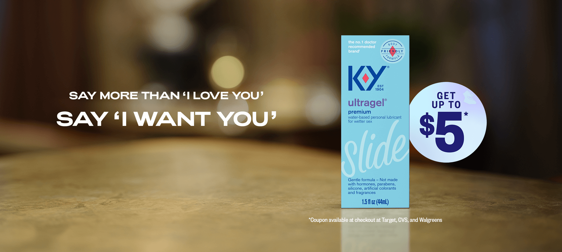 Get Close with KY Don't Stop Product