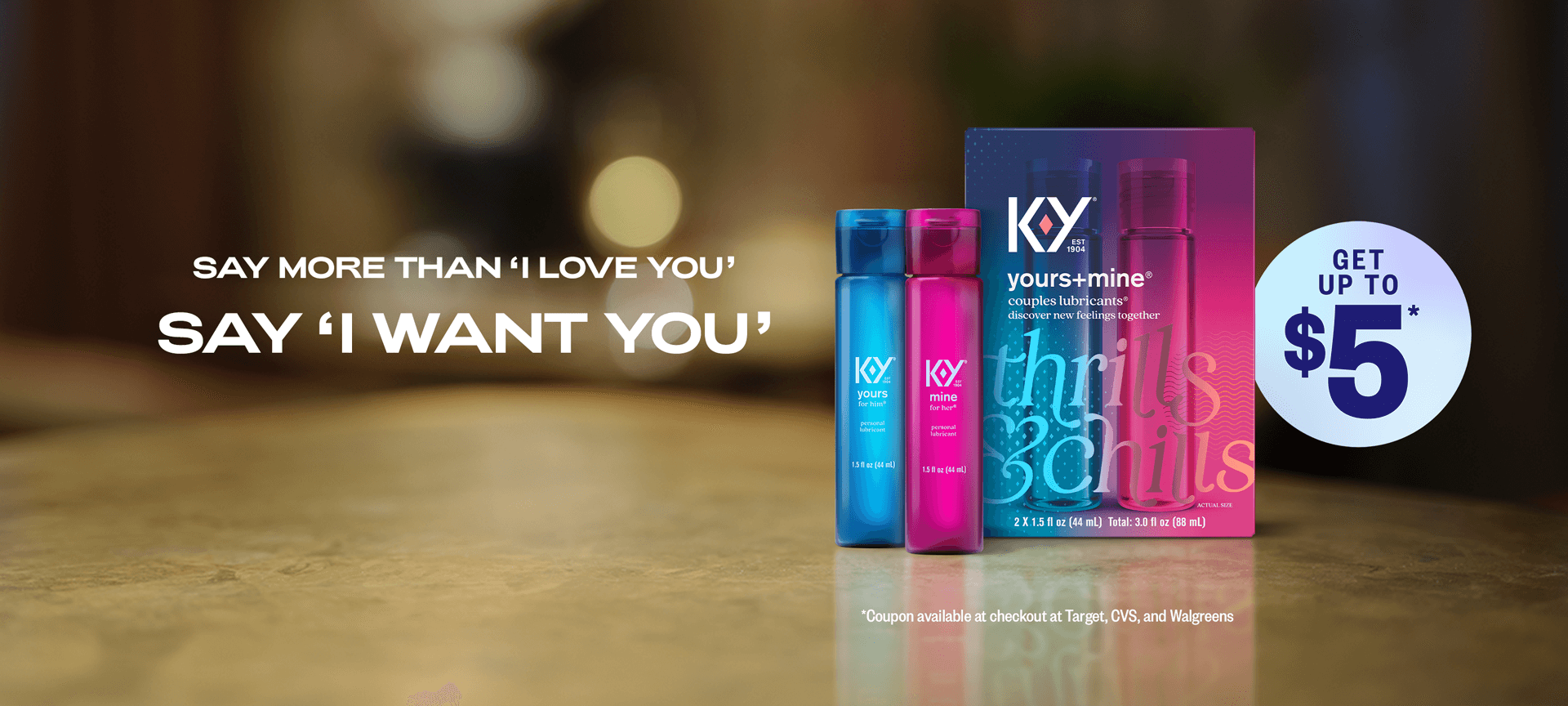 Get Close with KY Don't Stop Product