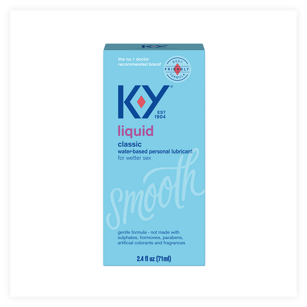 K-Y Liquid Water Based Personal Lubricant (Body Friendly Formula)