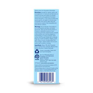 Liquid Water-Based Personal Lubricant 4.5 FL OZ Packshot backside