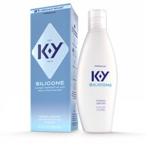 K-Y True Feel Silicone Based Lube 4.5 FL Oz Packshot