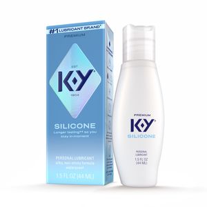 K-Y True Feel Silicone Based Lube 1.5 FL Oz Packshot