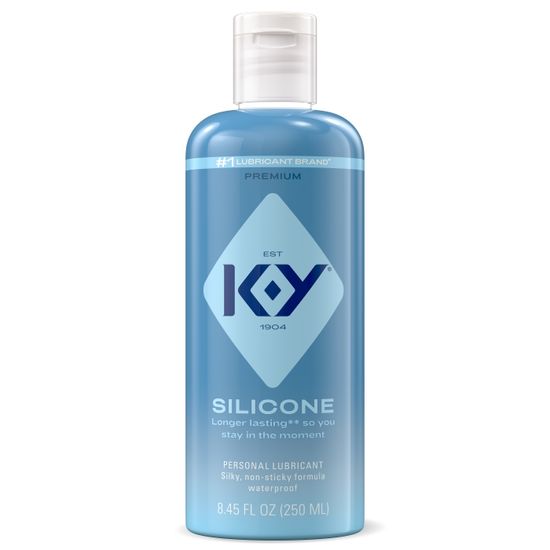 K-Y True Feel Silicone Based Lube 8.45 OZ packshot