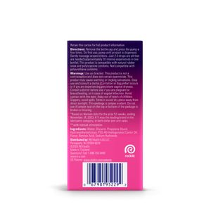 Intense Pleasure Gel packshot backside